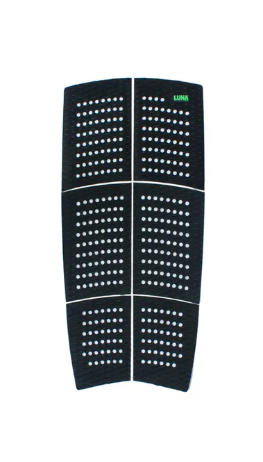 Hovedbilde Lunasurf 6SUP Deck Pad. Longboard Deck Grip in Black 6 Piece