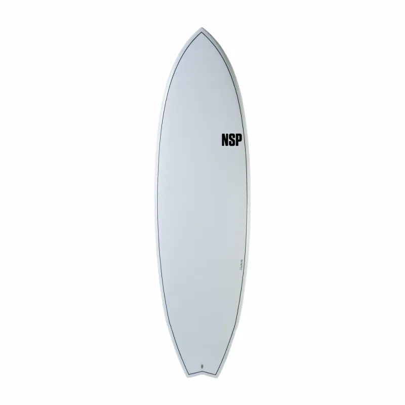 NSP Elements Fish 6.0ft White 35.1L