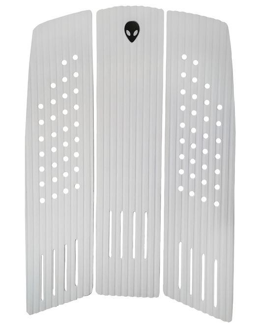Hovedbilde LUNASURF 3 Piece Line Groove Front Foot Pad White
