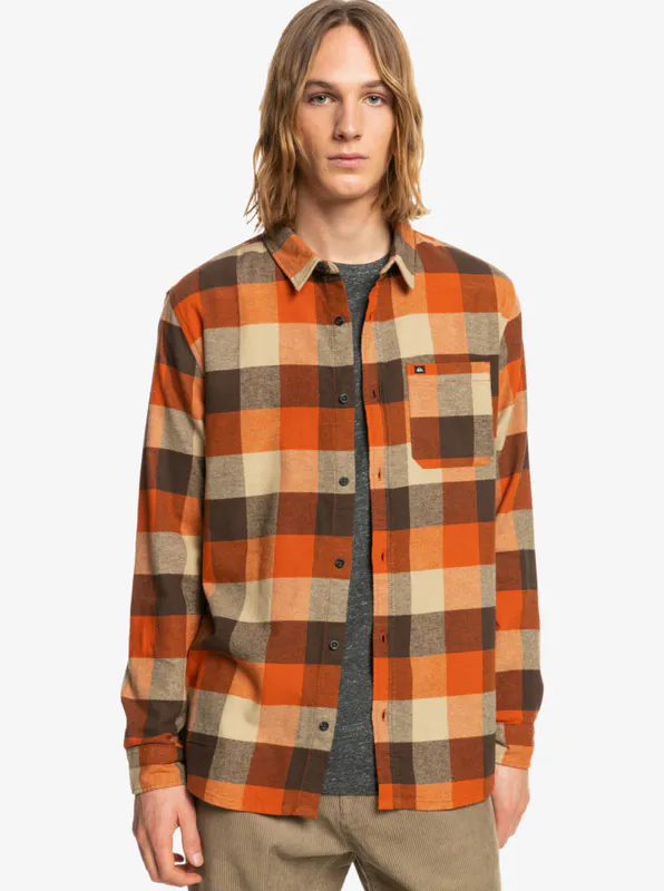 Quiksilver Motherfly Long Sleeve Flannel Shirt