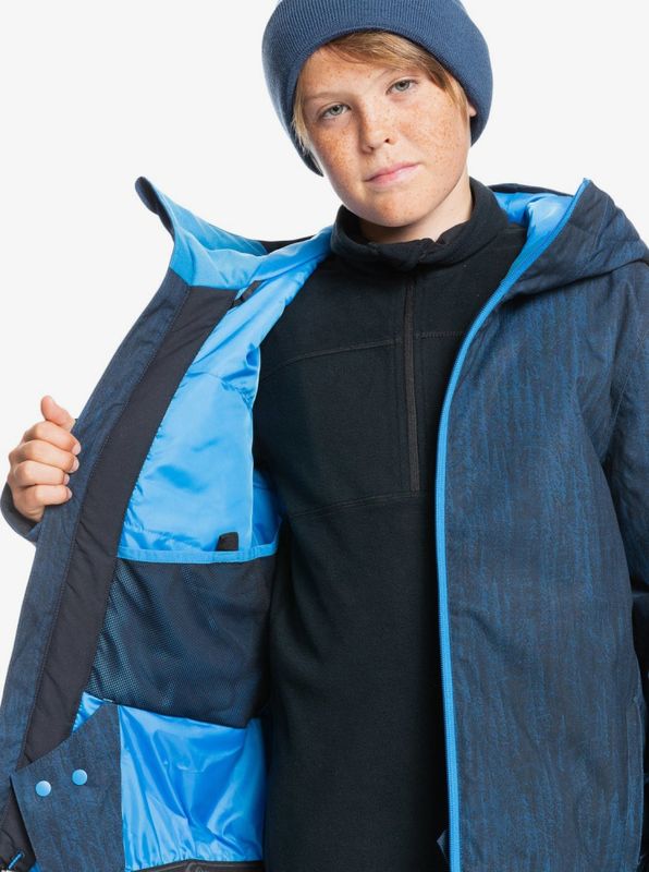 Quiksilver Mission Printed teknisk skisnowboardjakke for gutter 