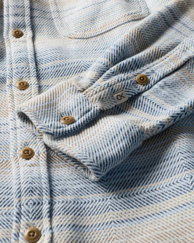 OK Blanket Shirt - Seabreeze Mojave Stripe