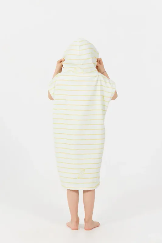 Poncho for Baby, Toddler og Kids Surf Stripes