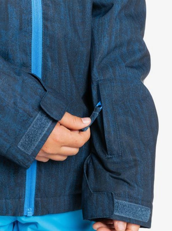 Quiksilver Mission Printed teknisk skisnowboardjakke for gutter 